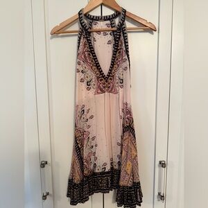 Free People Steal The Sun Printed Tunic Dress Size S